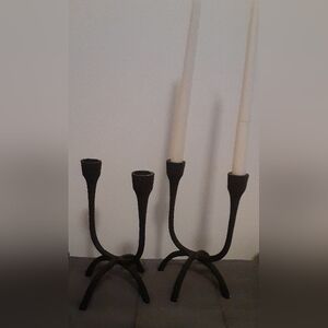 2 Candle holders